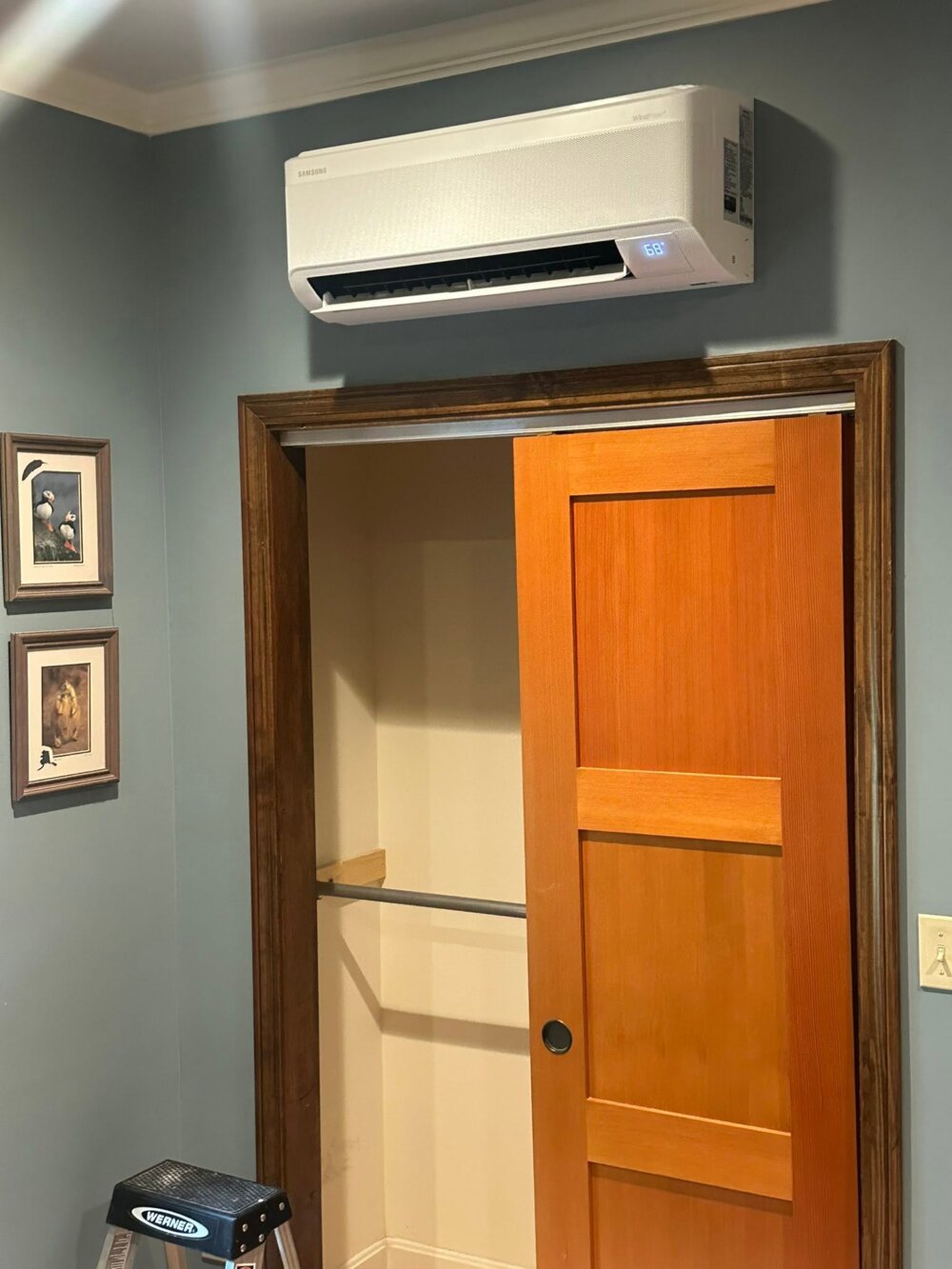 Clean Samsung WindFree indoor unit install — Barnett Heat Pumps